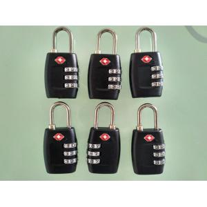 China PC / ABS Material TSA Approved Travel Locks 32.5g TSA 335 With 3 Dials supplier