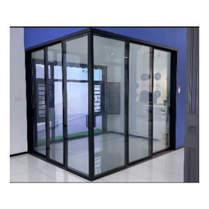 China Moisture Resistant Stainless Steel Screen Netting Aluminum Casement Window Horizontal Opening supplier
