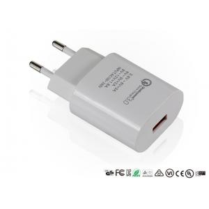 China Qualcomm 3.0 Quick Charge Adapter Single USB Adapter For Mobile Phone supplier