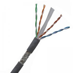 China Cat3 10 Pair Copper Flat Network Cable RJ45 Male To Male supplier