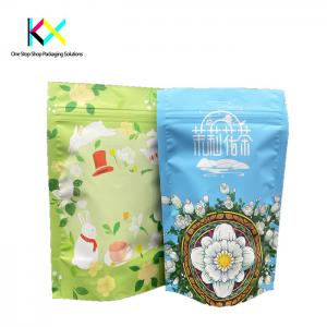 Digital Printing Compostable Coffee Bags High Barrier Stand Up Food Pouches