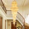 Gallery empire crystal chandelier For Hotel Indoor Home Project Hanging Lamp (WH