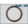 6150-21-4250 Hydraulic Oil Seals Engine Crankshaft Seal For Komatsu 6D125