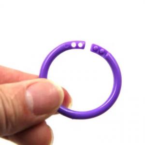 PE Plastic Snap Lock Binding Rings 15 20 27 28 32 35 40mm