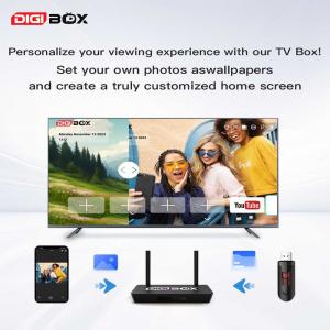 Smart Remote Ultimate Streaming Box Dolby 2.1 Audio Android 12 OS