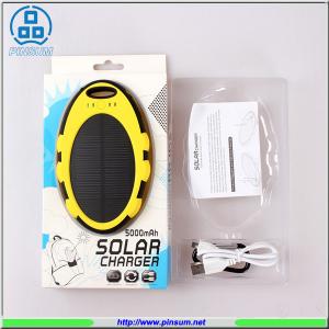 China Solar power bank 5000mah for smartphone supplier