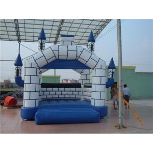 China Theme Park Large Inflatable Bounce House With Slide CE / TUV Cert supplier