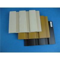 China Colorful Wood Look Exterior Cladding Wood Plastic Composite Wall Cladding on sale