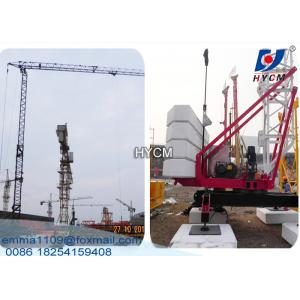 2t Quick Self Climbing Tower Crane for two layer Building Construction