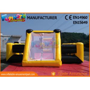 Waterproof PVC Tarpaulin Inflatable Sports Games / Inflatable Soap Soccer Field