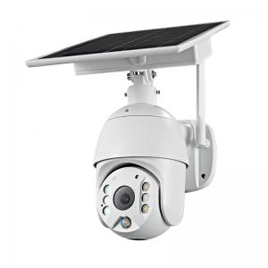 China Waterproof 4G Solar Camera PTZ Zoom Wireless CCTV IP Camera supplier