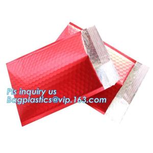 China Factory customized waterproof poly mailers bubble padded envelope mailing bags for present shipping, bagplastics, bageas wholesale