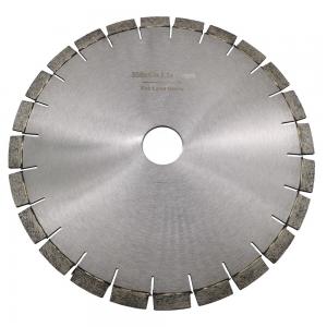 300mm 350mm 400mm Ti-coated 144 Teeths Granite Saw Blade Cutting for Finishing
