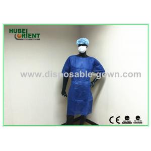 CE MDR Polypropylene Nonwoven Disposable Patient Gown Without Sleeves