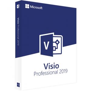 Lifetime License Microsoft Visio Pro 2019 , Ms Visio Professional 2019 Full Versio