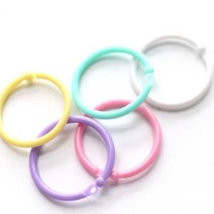 Colorful Plastic Binding Buckle 8 14 18 22 25 30 40mm For Notebook