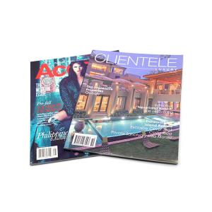 China Pantone Color A4 Art Paper Perfect Bound Magazine Printing supplier