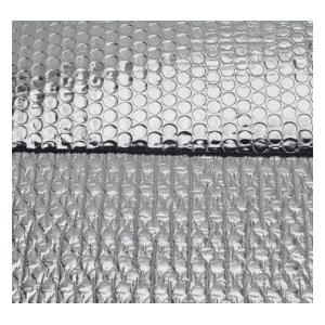 Metal Alu Bubble Foil Heat Insulation Material For Building Single / Double Bubble