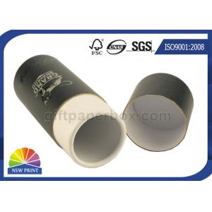 Curl / Disc Closure Custom Brand Logo Paper Tube Containers For Retail Packaging