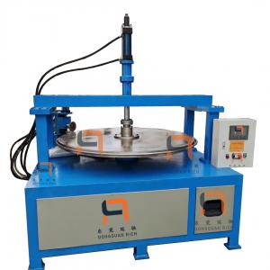 China Crimping Wire Reel Machine , Corrugated Cable Bobbin Making Machine supplier