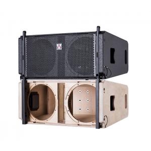 10 ligne boîte du Cabinet VERA20 de haut-parleur de gamme complète de pouce de haut-parleur de rangée