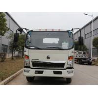 China SINOTRUK HOWO 4x2 6 Ton Slide Bed Tow Truck With 21m Steel Wire Rope on sale
