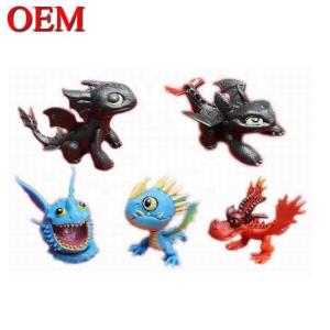 China Plastic Mythical Creatures Toys Animal Figures Cartoon Dragon 3D Model Plastic Figure supplier