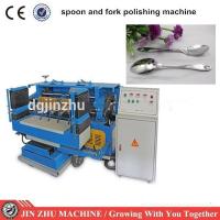 China High Efficiency Cutlery Metal Buffing Machine Matt Finishing For Stainless Steel Spoon on sale