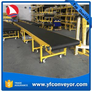 China Portable Motorized PVK Conveyor Belt used for parcel express and logistic company supplier