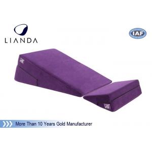 Wedge Pillow for Acid Reflux - Memory Foam Folding Pillow includes a Zippered Cover