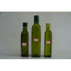 China olive oil glass bottles, 250/500/750/1000ml, Dorica(round) and Marasca(square) types supplier