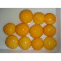 China 820g Canned Yellow Cling Peach / Canned Peaches In Juice KOSHER ISO Listed on sale