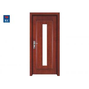 EN Exterior House Safety Wooden 90minute Fire Rated Glass Doors