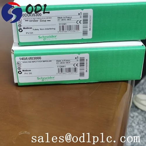 Modicon Quantum Schneider 140AVI03000 Analog Input 25mA 8 Configurable Channels