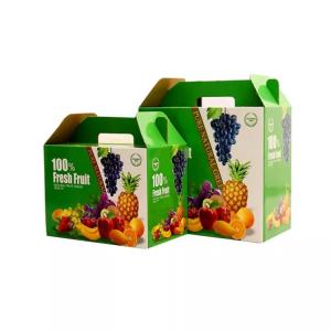 China CMYK Fruit Packaging Boxes Custom Made Corrugated Fruit Box supplier