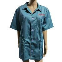 China Cleanroom 65% Polyester 35% Cotton Short Sleeve ESD apparel on sale