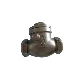 China 1/2 - 4  Casting Stainless Steel Check Valve NPT Threaded PN40 supplier