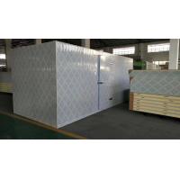 China Meat Vegetables Fish Cold Modular Storage Room With Compressor Refrigeration Unit on sale