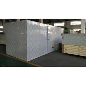 China Meat Vegetables Fish Cold Modular Storage Room With Compressor Refrigeration Unit supplier