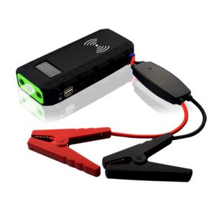 China multi function auto jump starter power bank with wireless charge supplier