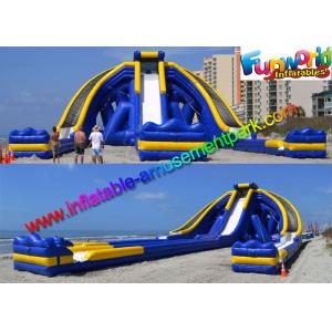 China Famous Trippo Commercial Inflatable Slide For Beach 3 Lanes supplier