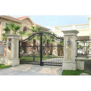 Modern Iron Pipe Gate , Grill New Designs Wrought Iron Main Gate