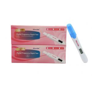 510k CE ANVISA Digital Pregnancy Test Kit OEM 10mIU/mL