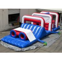 China Inflatable Military Obstacle Course PVC Sport Game Large Inflatable Obstacle Course Races on sale