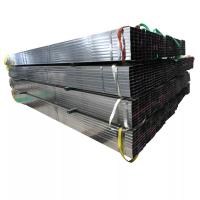 China Telescoping Perforated Galvanized Square Tubes Plain Rectangular Box Section Building Material on sale