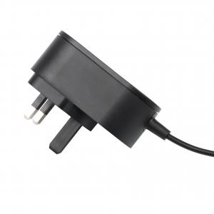 EN60335 Standard Black Wall Mount Power Adapters 18VDC 700mA