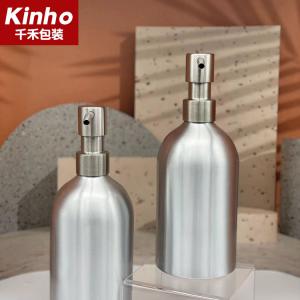 China Luxury Aluminum Spray Cosmetic Diffuser Bottle 500ml supplier