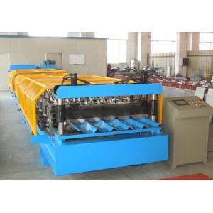 China High Speed Trapezoidal Roof Panel Roll Forming Machine Galvanized Steel Thickness 0.6mm-0.8mm supplier