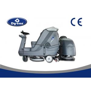 Protect Environment Ride On Floor Scrubber Dryer , Granite Floor Cleaning Machine