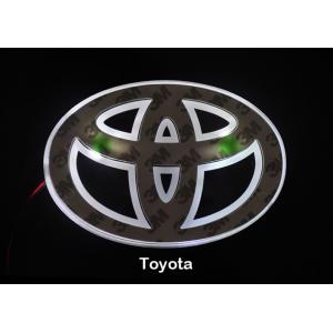 China Toyota Emblems/White LED Car Rear Logo Light for Toyota supplier